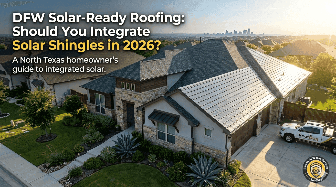 DFW Solar-Ready Roofing: Should You Integrate Solar Shingles in 2026?