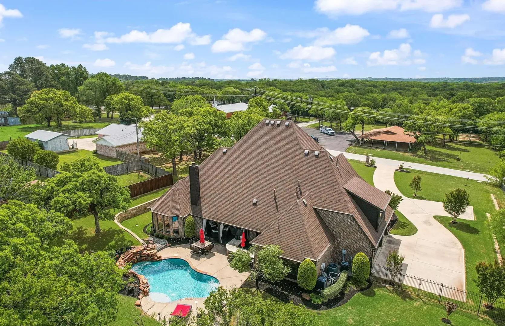 Full roof replacement with Class 4 impact-resistant architectural shingles on Florence Rd in Keller, TX 76262 — RoofDog residential roofing project